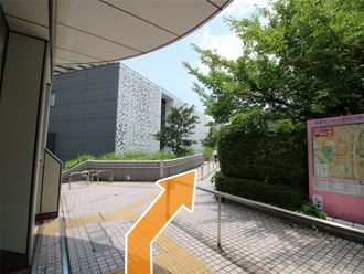 京王線・小田急線「多摩センター」駅からのルート9