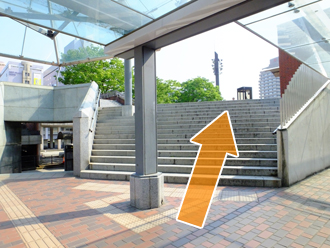 京王線・小田急線「多摩センター」駅からのルート4